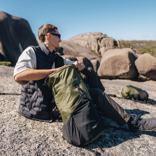 Ultralight Daypack & Hiking Pole Set