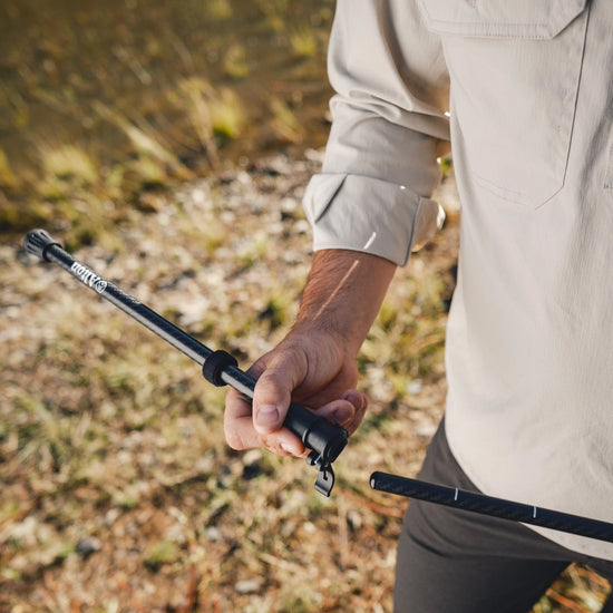 Collapsible Carbon Tarp Pole