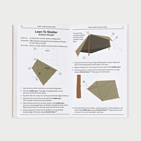 Waterproof Field Guide - Tarp