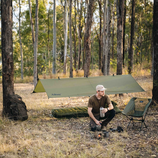 2.8m x 1.8m Lightweight Hoochie Tarp