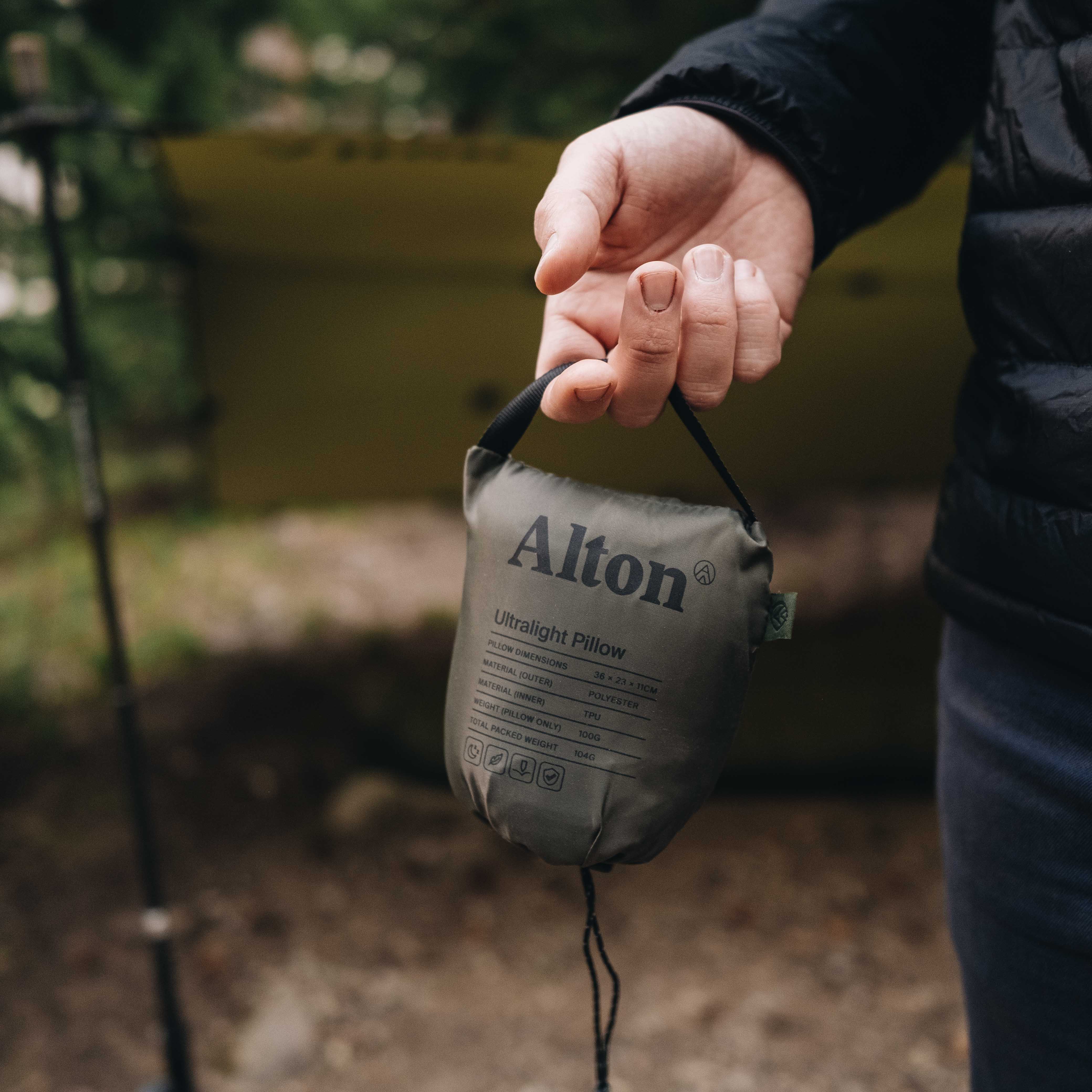 Camping Pillow Best Ultralight Camping Pillow Alton Goods