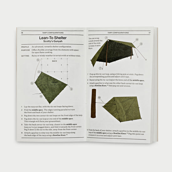 Waterproof Field Guide - Tarp